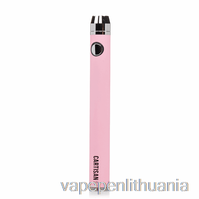 Cartisan Ego Spinner Twist 900 510 Baterija Rožinis Vape Skystis